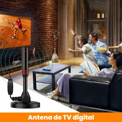 TVMax Pro™ ANTENA FULL HD 4K , Televisión Gratuita Sin límites