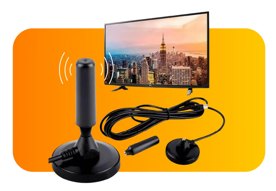 TVMax Pro™ ANTENA FULL HD 4K , Televisión Gratuita Sin límites