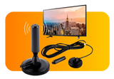 TVMax Pro™ ANTENA FULL HD 4K , Televisión Gratuita Sin límites