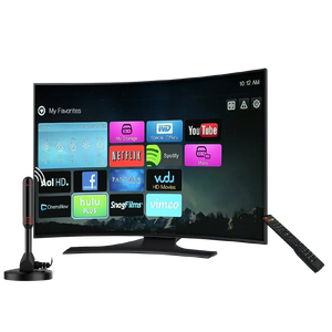 TVMax Pro™ ANTENA FULL HD 4K , Televisión Gratuita Sin límites